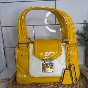 Authentic Louis Vuitton Cruise line Sac Bicolor handbag